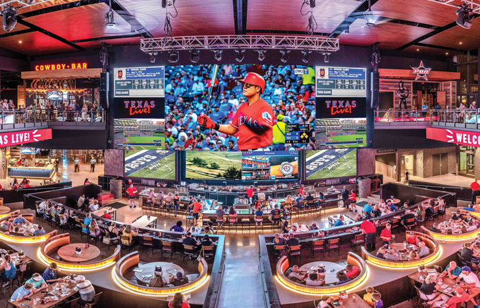 Texas LIVE! Jumbo Screen